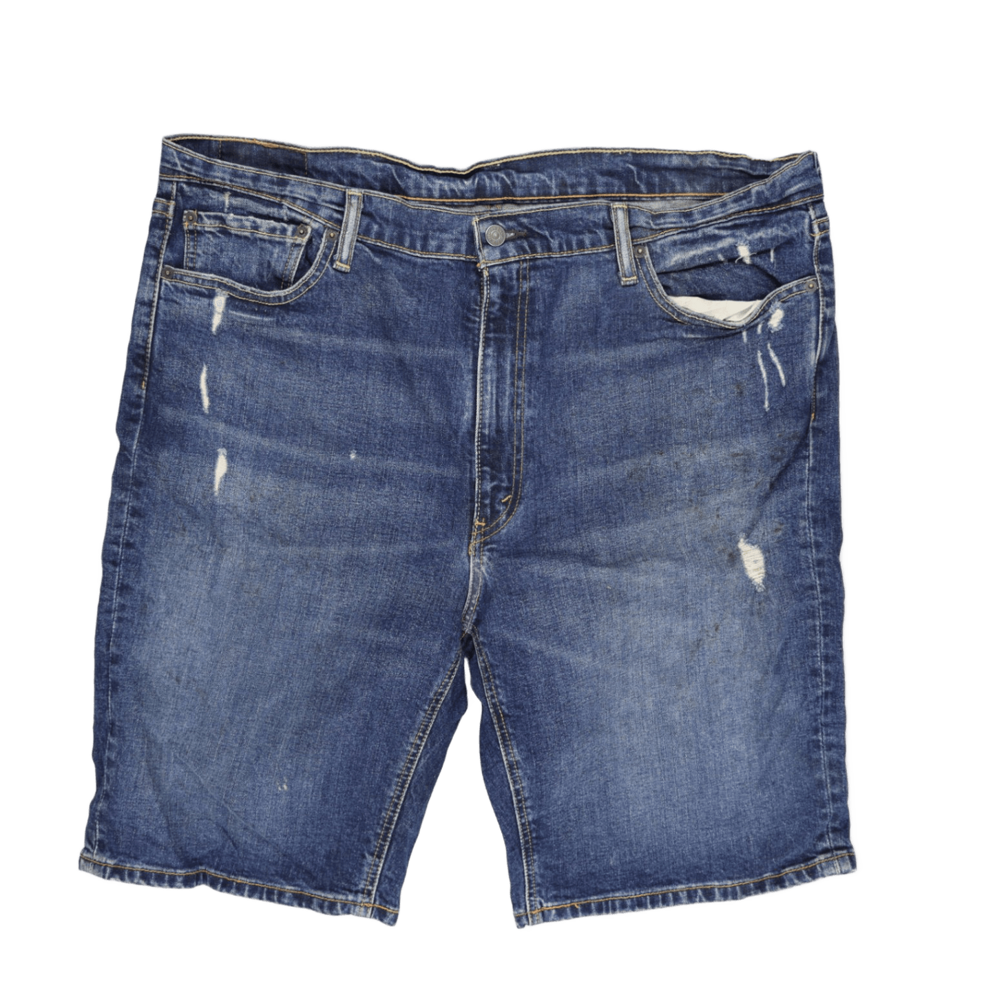 Levi's 541 Denim Shorts Blue Size 40L 100 Cotton Men's Clothing