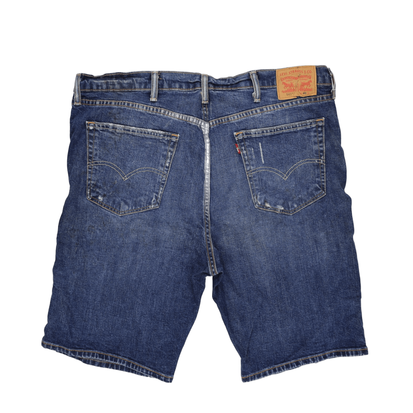 Levi's 541 Denim Shorts Blue Size 40L 100 Cotton Men's Clothing