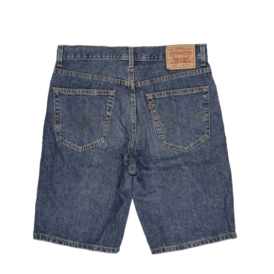 Levi's 505 Regular Fit Denim Shorts Blue W32 100% Cotton Vintage
