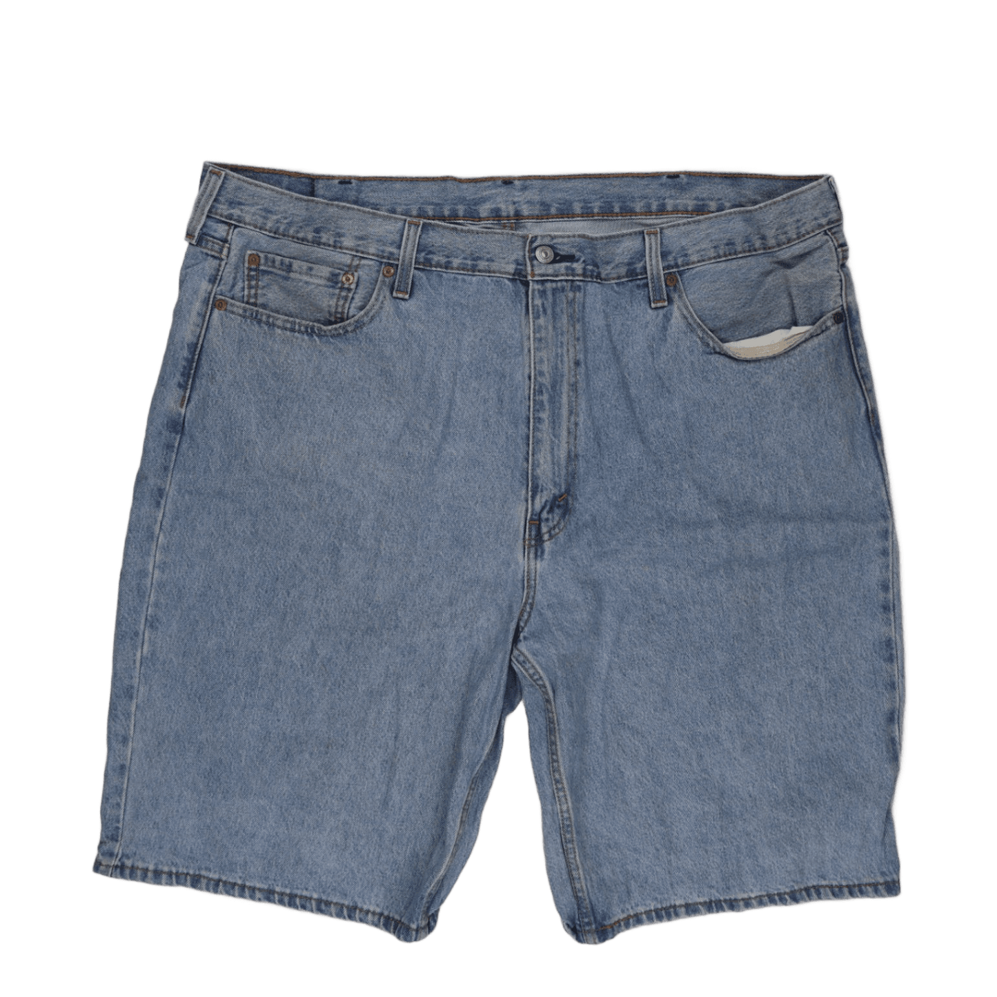 Levi's 469 Men's Blue Denim Shorts W42 Cotton
