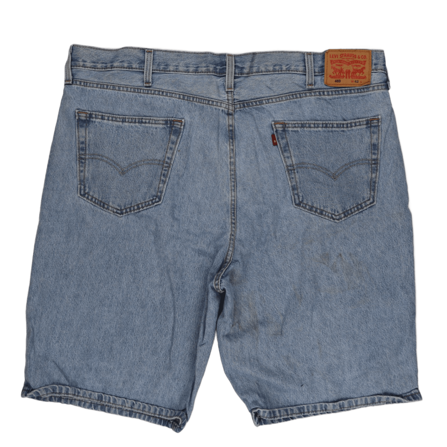 Levi's 469 Men's Blue Denim Shorts W42 Cotton