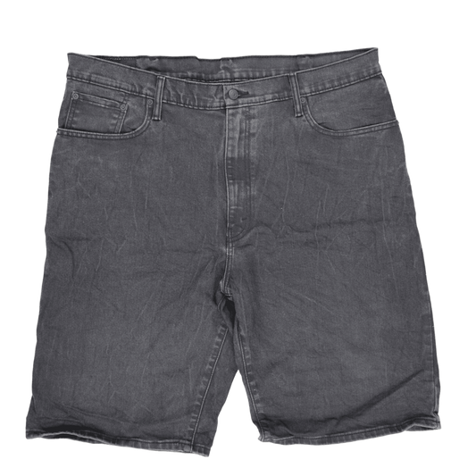 Levi's 569 Loose Fit Black Denim Shorts for Men W40 Cotton