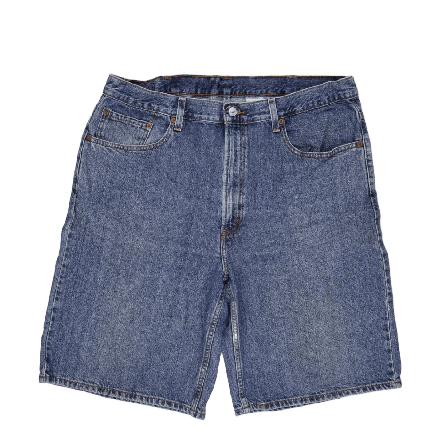 Levi's 550 Relaxed Fit Denim Shorts Blue W38 100% Cotton Vintage
