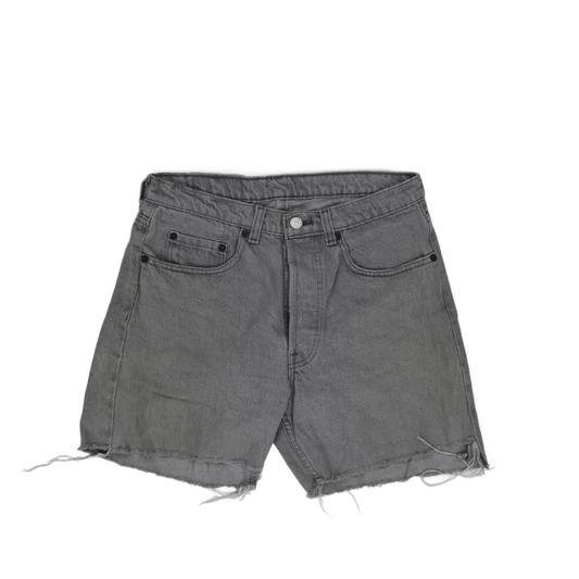 Levi's Vintage 501 Grey Denim Cut-Off Shorts Size 32 Cotton