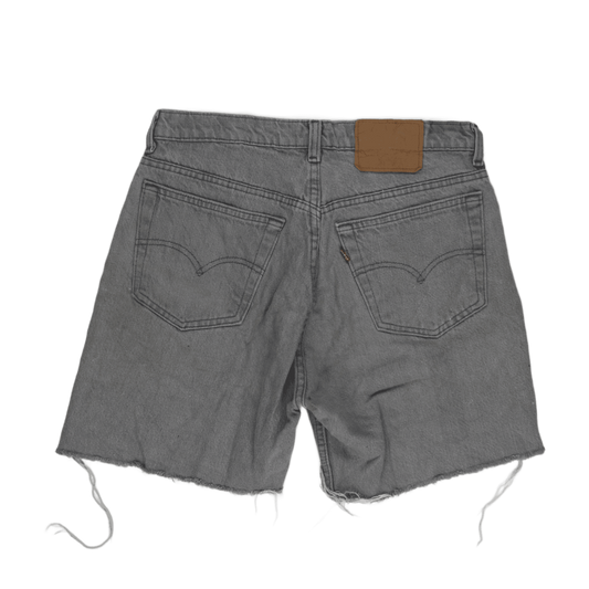 Levi's Vintage 501 Grey Denim Cut-Off Shorts Size 32 Cotton
