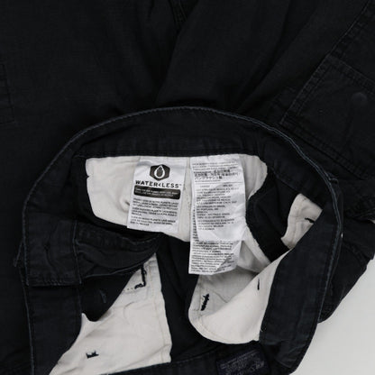 Levi's Black Cargo Shorts 36 Inch Waist 28 cm Inseam Cotton Men's Clothing