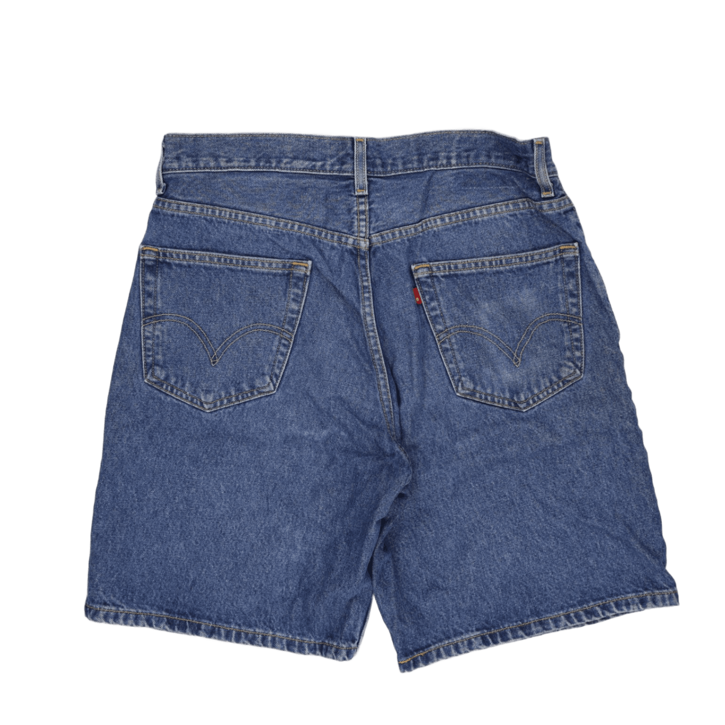 Levi's 550 Relaxed Fit Vintage Denim Shorts Blue W33 L 100% Cotton