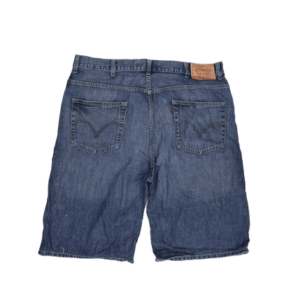 Levi's 569 Loose Fit Denim Shorts Blue W40 Cotton Vintage