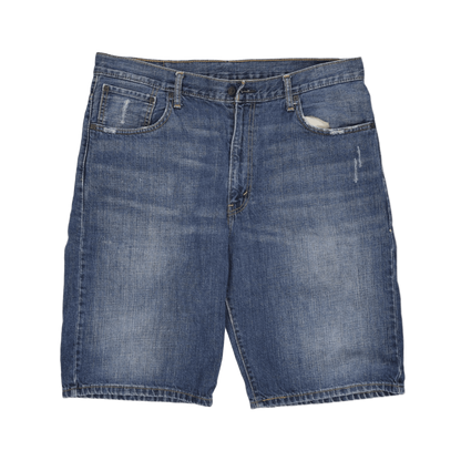 Levi's 569 Loose Fit Denim Shorts Blue W36 Cotton Vintage Very Good