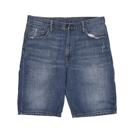 Levi's 569 Loose Fit Denim Shorts Blue W36 Cotton Vintage Very Good