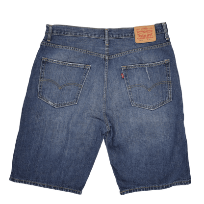 Levi's 569 Loose Fit Denim Shorts Blue W36 Cotton Vintage Very Good