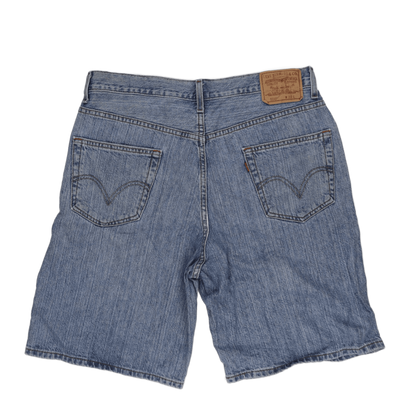 Levi's 550 Men's Relaxed Fit Denim Shorts Light Blue W34 100% Cotton Vintage