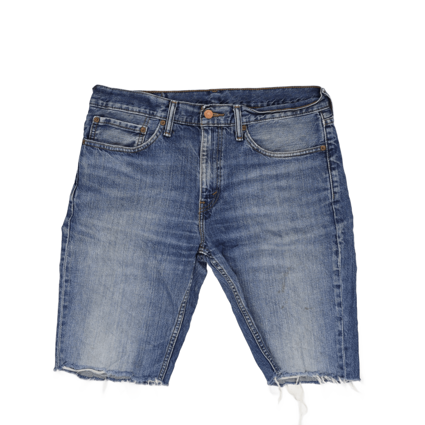 Levi's Vintage Blue Denim Shorts 34in Inseam 28cm Cotton