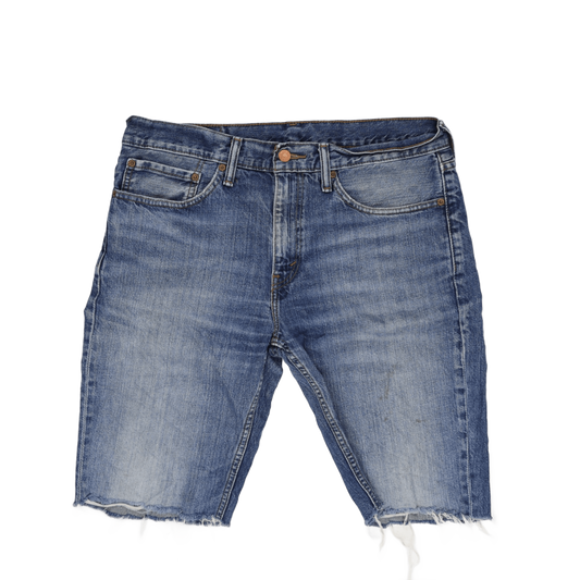 Levi's Vintage Blue Denim Shorts 34in Inseam 28cm Cotton