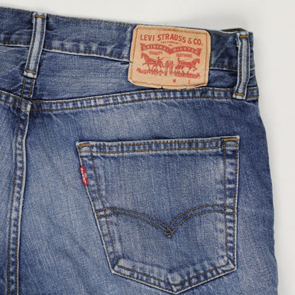 Levi's Vintage Blue Denim Shorts 34in Inseam 28cm Cotton