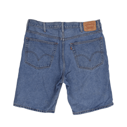Levi's 505 Regular Fit Denim Shorts Blue W38 100% Cotton Vintage