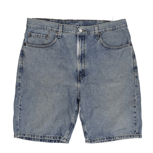 Levi's 505 Vintage Blue Denim Shorts Size 38 Cotton Regular Fit