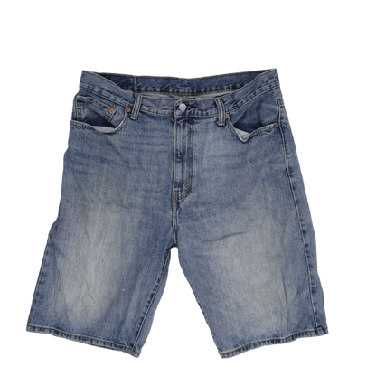 Levi's 569 Loose Fit Blue Denim Shorts W36 100 Cotton Vintage