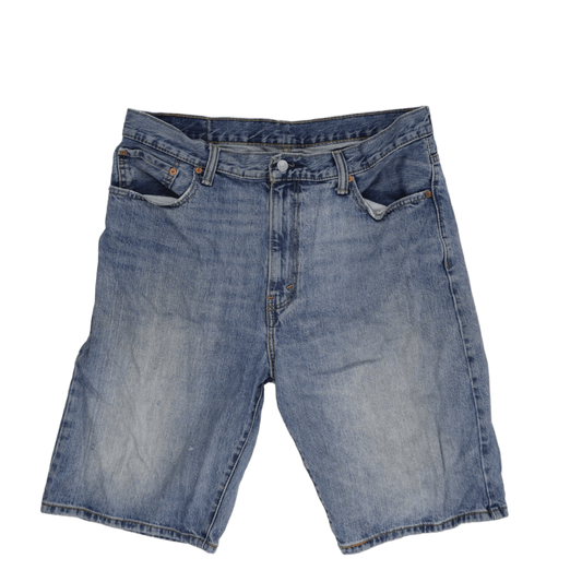 Levi's 569 Loose Fit Blue Denim Shorts W36 100 Cotton Vintage