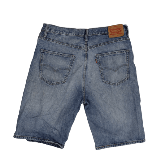 Levi's 569 Loose Fit Blue Denim Shorts W36 100 Cotton Vintage