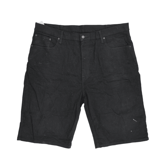 Levi's 569 Loose Fit Black Denim Shorts W40 Cotton