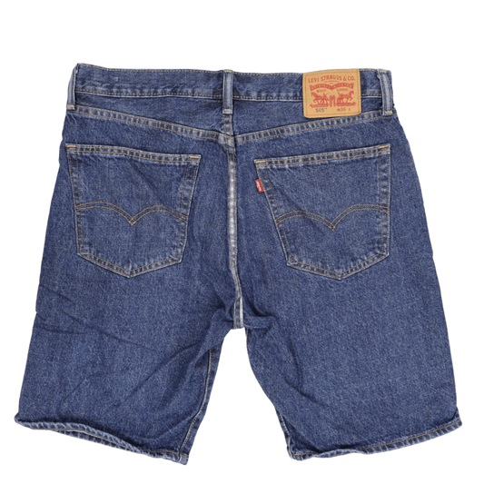 Levi's 505 Vintage Denim Shorts Blue W36 100 Cotton