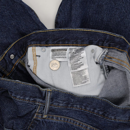 Levi's 505 Vintage Denim Shorts Blue W36 100 Cotton