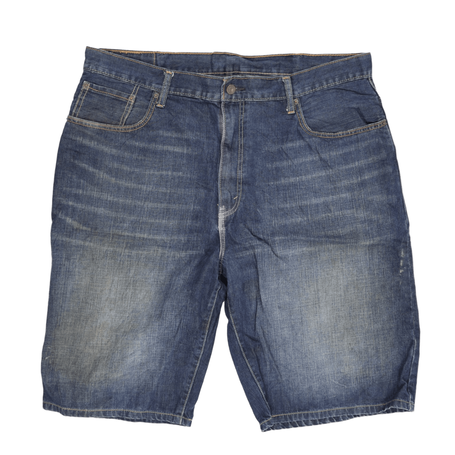 Levi's 569 Loose Straight Fit Men's Blue Denim Shorts W40 100 Cotton