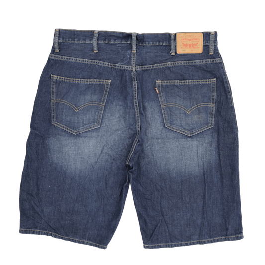 Levi's 569 Loose Straight Fit Men's Blue Denim Shorts W40 100 Cotton