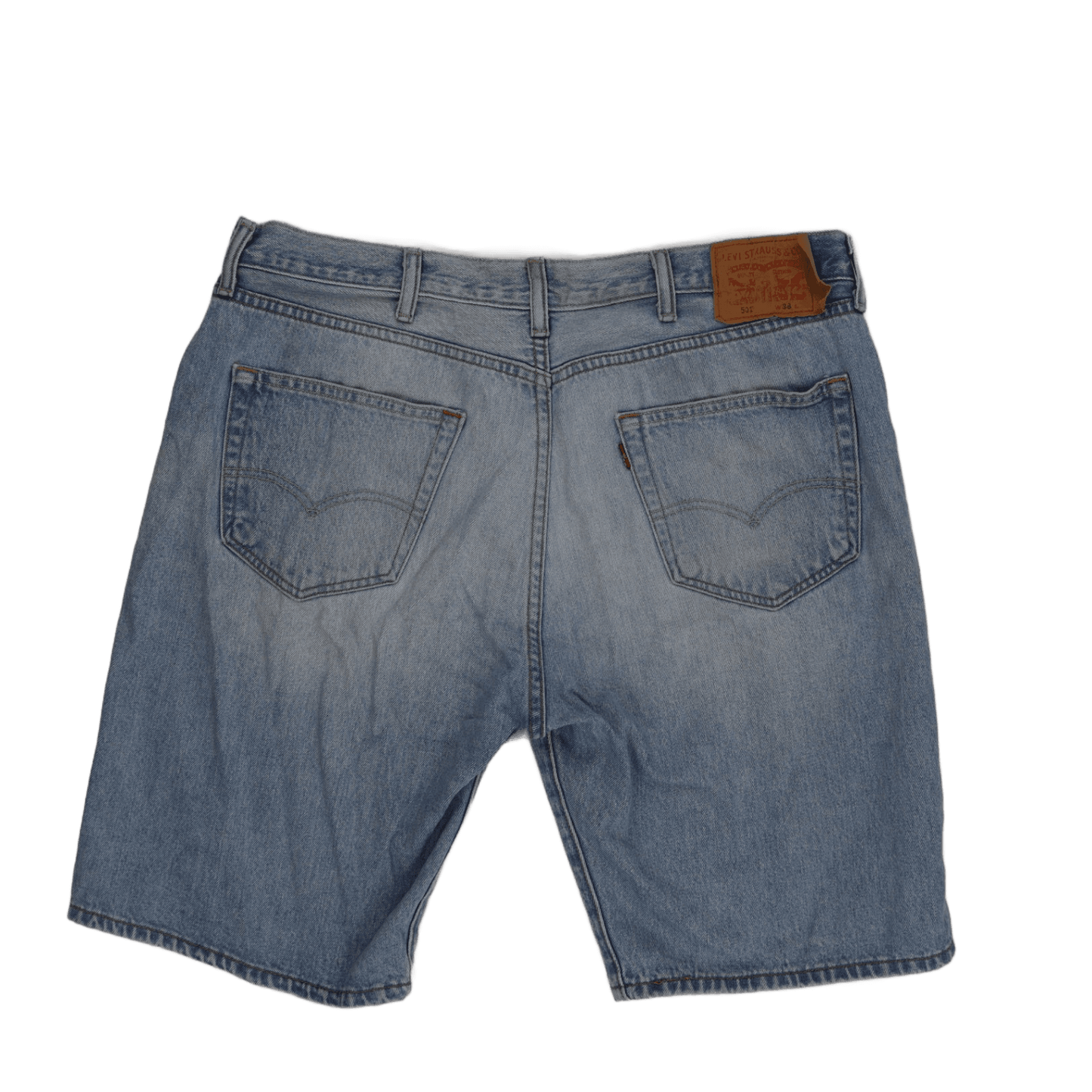 Levi's 501 Vintage Cut-Off Denim Shorts Light Blue W38 100% Cotton