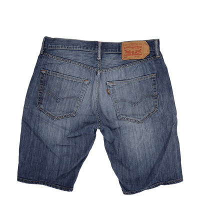 Levi's 501 Vintage Blue Denim Shorts W32 10.5 Inch Inseam 100 Percent Cotton Men's