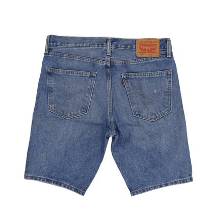 Levi's 502 Vintage Blue Denim Shorts W32 L 100% Cotton