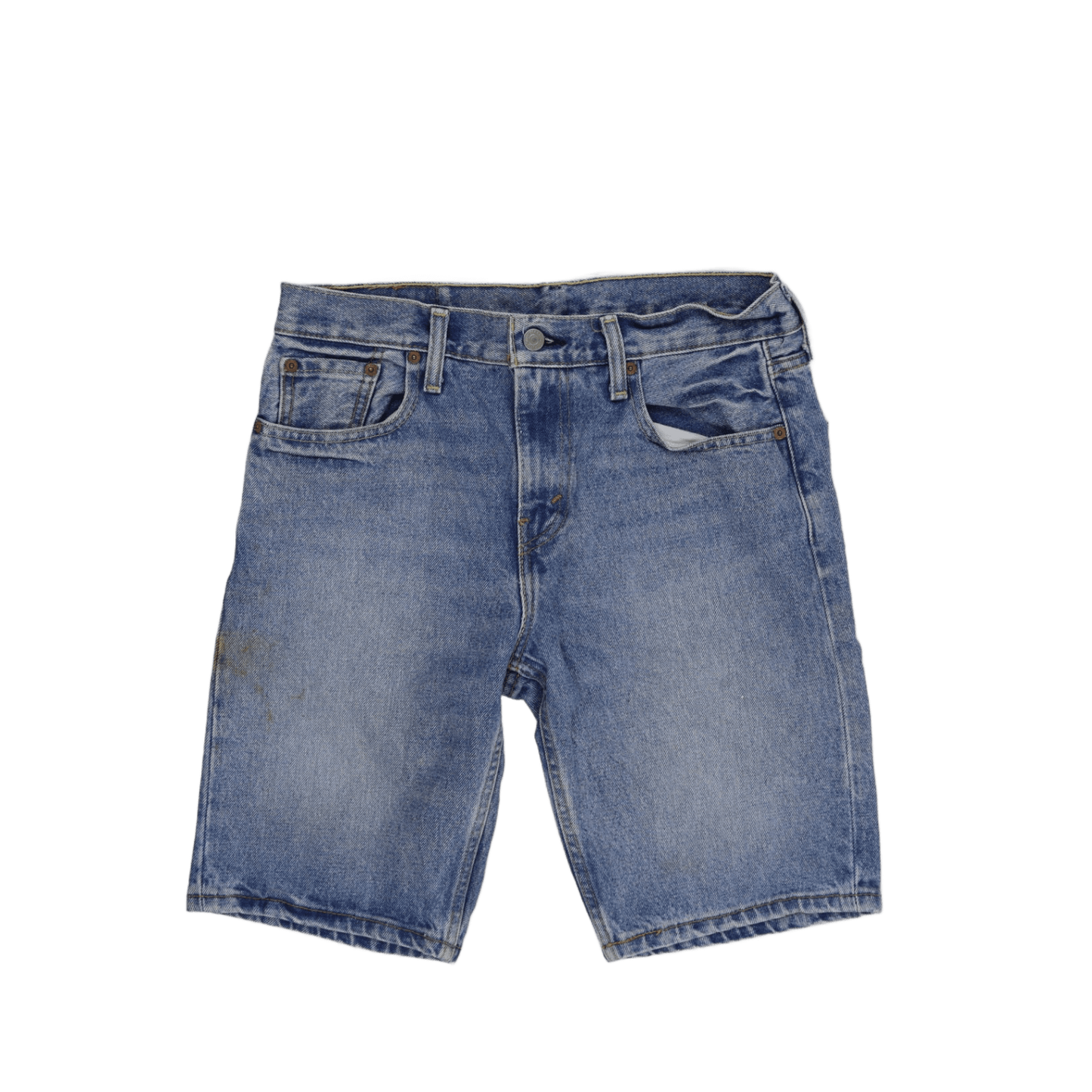 Levi's 502 Vintage Denim Shorts Blue W30 Cotton Men's