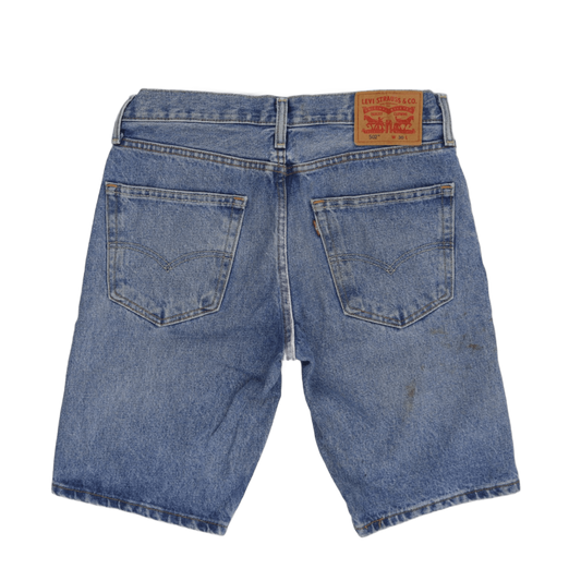 Levi's 502 Vintage Denim Shorts Blue W30 Cotton Men's