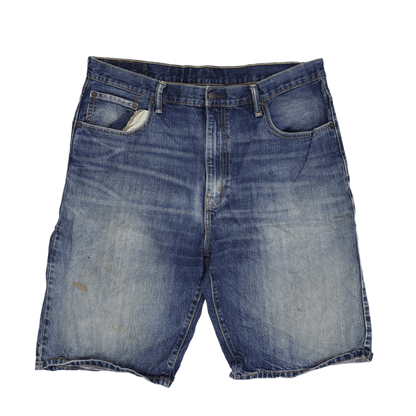 Levi's 569 Loose Fit Denim Shorts for Men Blue W36 Cotton Vintage