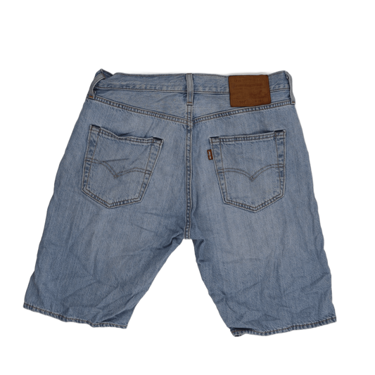 Levi's 501 Original Fit Denim Shorts Light Blue W30 100 Cotton Vintage