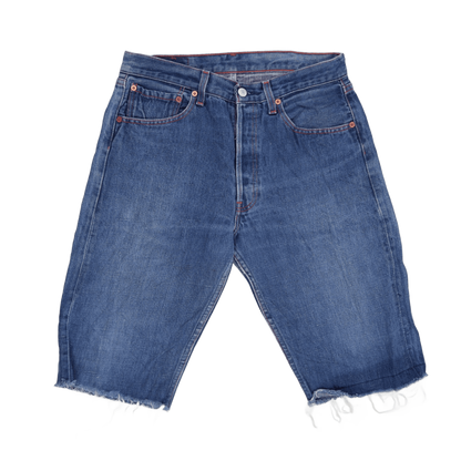 Levi's 501 Vintage Cut-Off Shorts Blue 33x36 Cotton