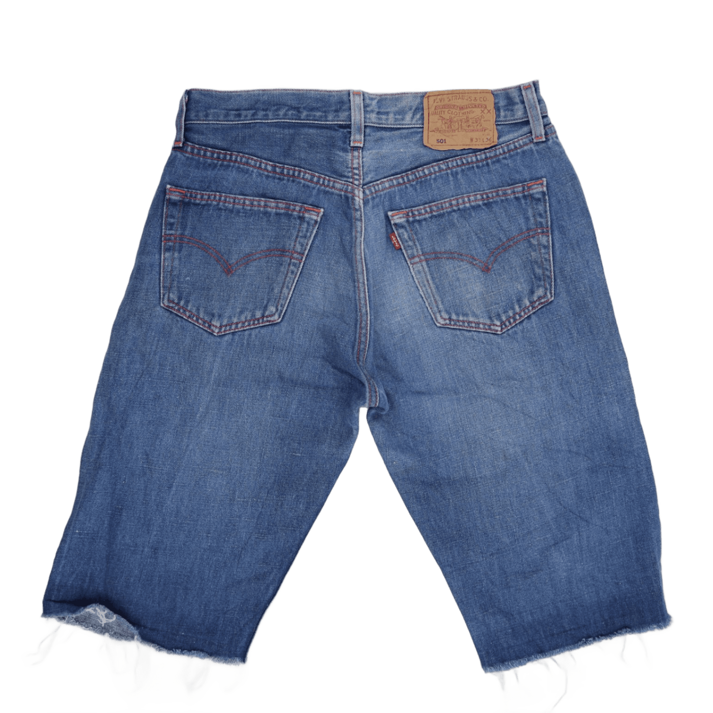Levi's 501 Vintage Cut-Off Shorts Blue 33x36 Cotton