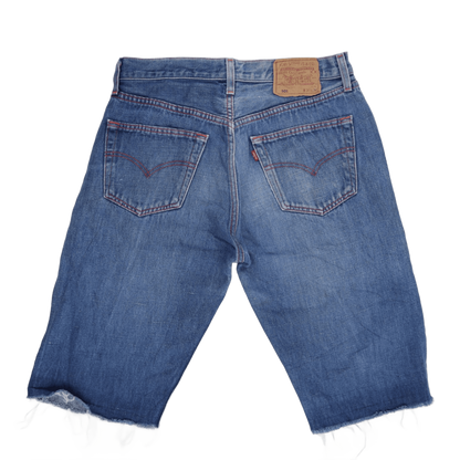 Levi's 501 Vintage Cut-Off Shorts Blue 33x36 Cotton
