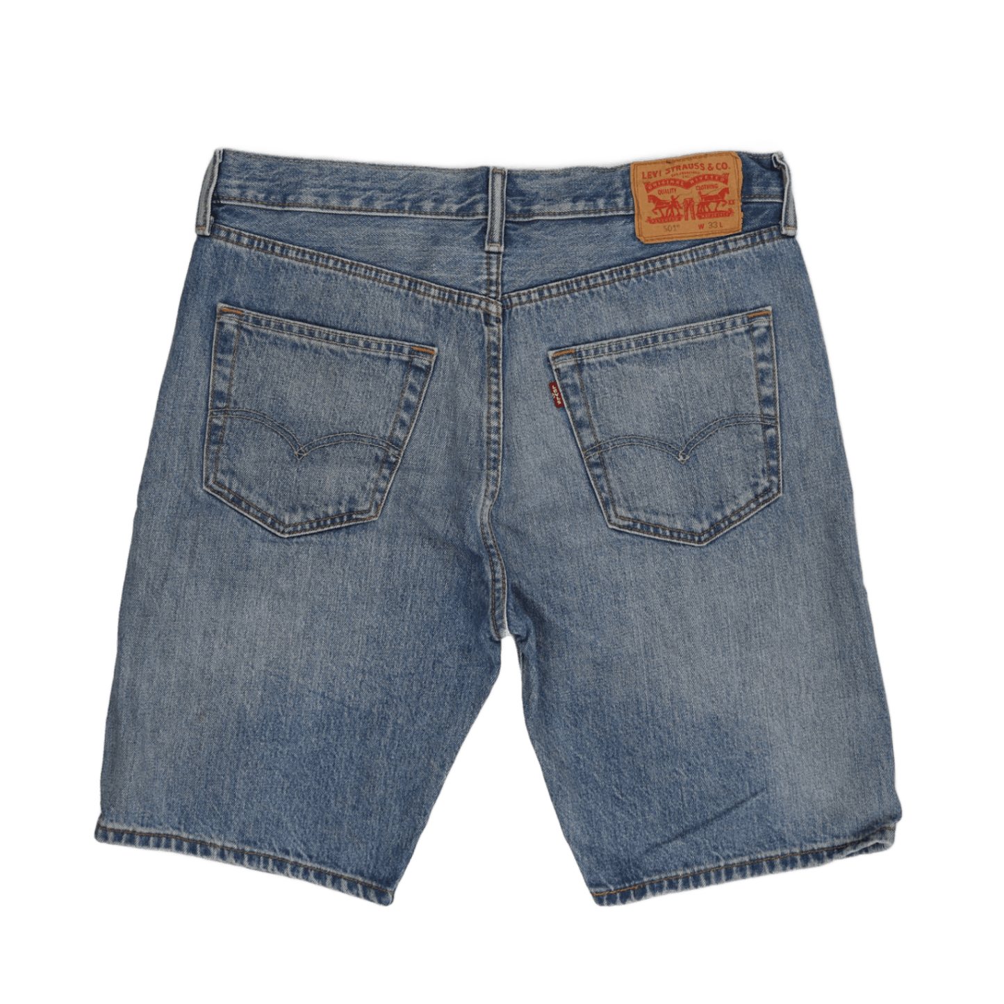 Levi's 501 Vintage Denim Shorts Blue W33 Cotton