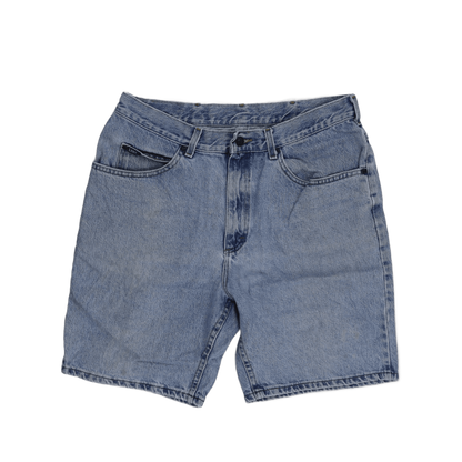 Lee Vintage Light Blue Denim Shorts 36W Casual Cotton 9 Inch Inseam