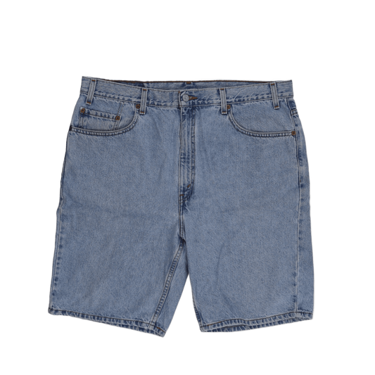 Levi's 505 Regular Fit Denim Shorts Blue W40 Cotton Vintage