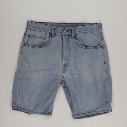 Levi's 505 Regular Fit Light Blue Denim Shorts W32 100 Cotton Vintage