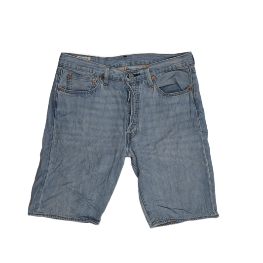 Levi's 501 Denim Shorts Light Blue W33 Vintage Cotton