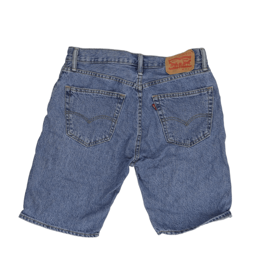 Levi's 505 Vintage Denim Shorts Blue W30 Cotton