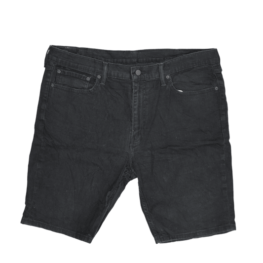Levi's 511 Black Denim Shorts W40 Stretch Cotton Casual