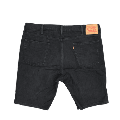 Levi's 511 Black Denim Shorts W40 Stretch Cotton Casual