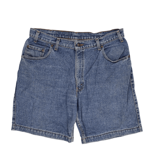 Levi's 545 Loose Fit Blue Denim Shorts W38 Vintage Cotton