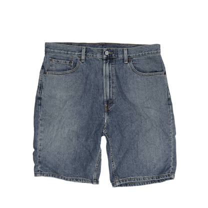 Levi's 505 Regular Fit Vintage Denim Shorts Blue W36 100% Cotton