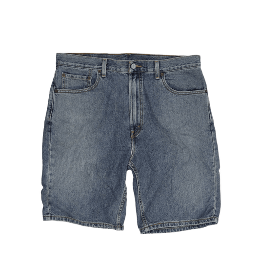 Levi's 505 Regular Fit Vintage Denim Shorts Blue W36 100% Cotton